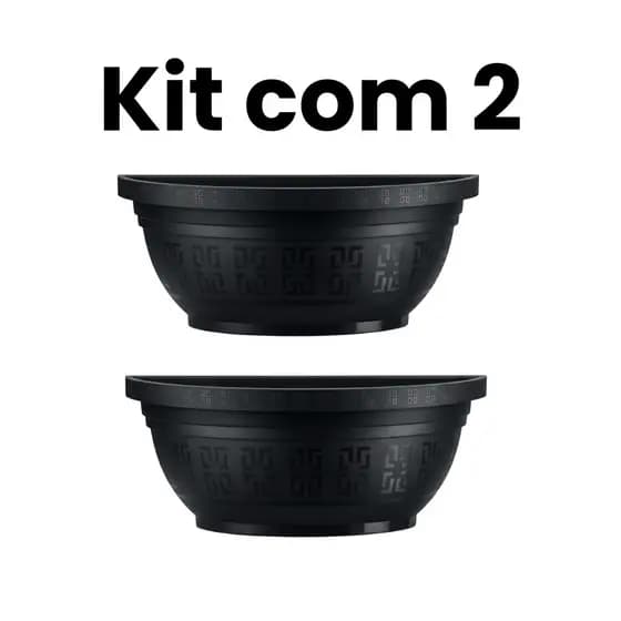 12 Vasos para plantas  Flores Jardim Vertical 2,5 Litros Arandela Parede Meia Lua Plástico Resistente Apartamento