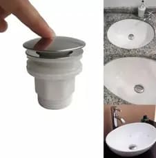 Válvula Click Inox para Pia: Estilo Moderno e Durabilidade para Seu Banheiro