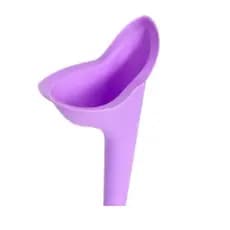 Urinol Feminino de Silicone - Prático e Portátil para Viagens e Eventos