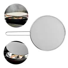 Tela de Aço Inox 29 cm - Praticidade e Segurança para Frituras Sem Sujeira