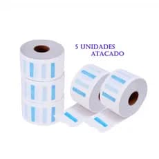 Gola Higiênica Descartável - Pacote Com 5 Rolos - 500 Unidades 5rolos de gola com 100un - Importada