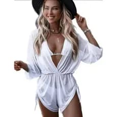 Vestido Saída de Praia Macaquinho