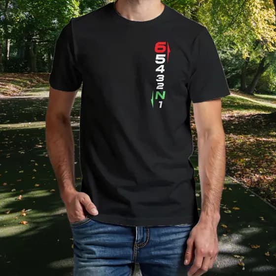 Camiseta Unissex motociclista câmbio unissex