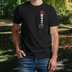Camiseta Unissex motociclista câmbio unissex
