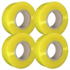 Kit 4 Fitas Largas Transparentes 40mm x 500m – Alta Resistência