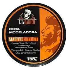1UN Cera Capilar Modeladora Efeito Matte 150g - LGN Barber
