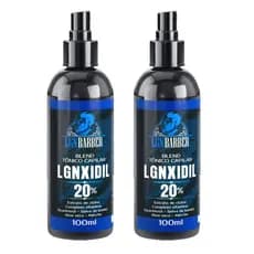 2 unidades Coquetel Fortalecedor capilar Ricino lgn cosmetics unissex