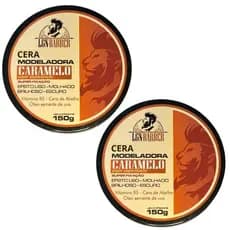 2UN Ceras Modeladoras Caramelo 150g - LGN Barber