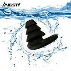 Tampão De Ouvido para dormir De Silicone À Prova D'água Para Natação Adulto Abafador De Ouvido protetor auricular