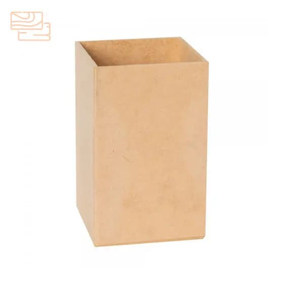 Porta Lápis MDF Organizador de Mesa para Escritório e Volta às Aulas