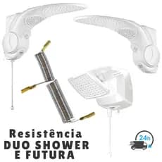 Resistencia Para Chuveiro Lorenzetti Duo Shower Futura Filamento Resistor Cana De Chuveiro 127v/220v