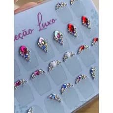Adesivo Joias de Unhas Luxo, adesivos de unha, decoração de unha (COLEÇÃO CRISTAL). C10 (22)