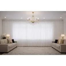Cortina Letícia Premium 8,00x2,80m | Elegante para Sala, Escritório e Igreja