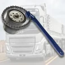 Chave Corrente para Filtros de Motor / Caminhões, Eq Agrículas e Industriais - Linha Pesada Diesel