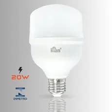 Lâmpada LED 20W Kian Alta Luminosidade 1600lm Luz Branca Fria 6500K Econômica Bivolt E27