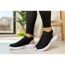 Tênis Meia Slip On Feminino – Conforto e Praticidade para o Dia a Dia