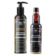 Kit Pro Minoxi Tônico e Shampoo Antiqueda e Crescimento Capilar Acelerado