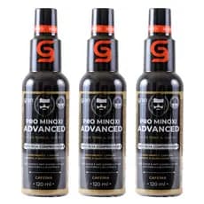 Kit 3 Pro Minoxi Faz Crescer Barba E Cabelo Original 120ml