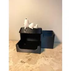 Suporte para Post-it Snoopy com Porta Canetas | Organizador de Mesa Decorativo em Impressão 3D