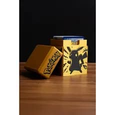 Deck Box Pokémon TCG Magnética 100 Cartas Dragon Water Fire Psychic Pikachu