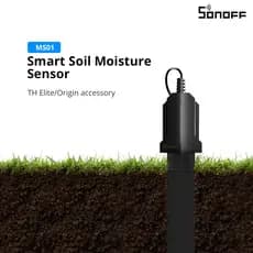 SONOFF MS01-Sensor De Umidade Do Solo Inteligente IP55 Trabalho À Prova D'água Com TH Elite/Origem Faça Você Mesmo Suporte Dispositivo De Regar Controle De Voz