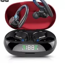 S730 Wireless Bluetooth Headphones, Stereo Hooked Design