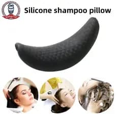 Travesseiro De Pescoço Shampoo Almofada De Silicone Encosto De Cabeça Macio Esponja Durável E Confortável Pia
