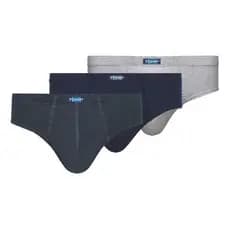 Kit 3 Cuecas Slip Basic Adulto 100% Algodão Torp 7002
