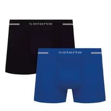 Kit 04 Cuecas Boxer MIcrofibra  Sem Costura Selene 11150