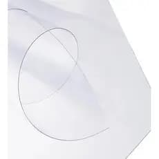 Chapa Placa Pvc Transparente Cristal 120 X 60 Cm X 0,50mm