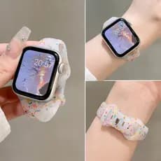 Pulseira De Relógio De Silicone Transparente Pequena E Fina Para Apple Watch S10/9/8/7/6/5/4/3 SE2 ULTRA Substituição Fe