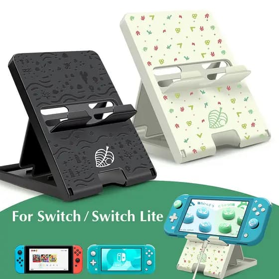 Suporte De Interruptor Dobrável Tamanho Compacto Ajustável Portátil Para Nintendo Switch/OLED Game Theme Design