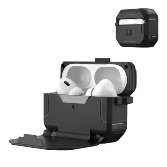 Capa De Luxo Para AirPods 3 , Protetora 2a/1a Geração Pro2 Com Suporte Telefone