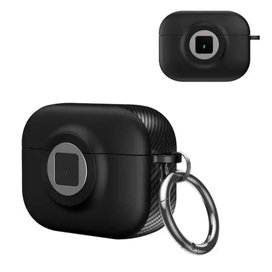 Capa Magnética Para Fone De Ouvido , Airpods 4 Pro 3 2 1 Com Trava Segura , Carregamento Sem Fio , Compatível Série De C