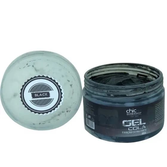 Gel Cola Black Compre 250g Leve 300g fixaçao profissional Chichair