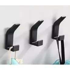 Kit 3 Gancho Suporte De Pendurar Utensílios Quarto Cozinha Banheiro Toalha De Rosto