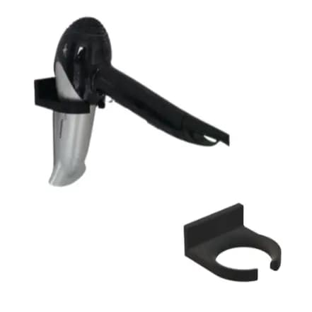 Suportes De Parede P/ Secador De Cabelo Universal c/ Parafusos