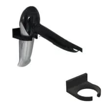Suportes De Parede P/ Secador De Cabelo Universal c/ Parafusos