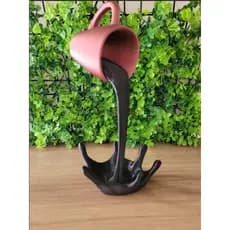 Xícara Flutuante para decoração do cantinho do café