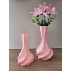 Vasos de Plantas decorativos3d p/ mesa Rack Sala e ambientes