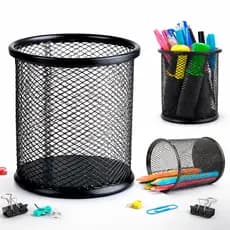 Porta Caneta Organizador De Mesa Porta Treco Aramado Porta Lápis Caneta Objetos