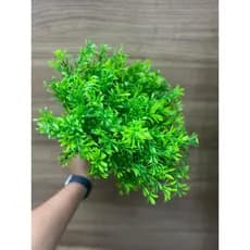 Buquê Artificial de Folhagem Verde 35cm com 7 Ramos/C0042