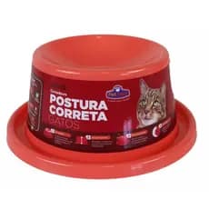 Comedouro Ergonômico para Gatos Postura Correta Pet Injet