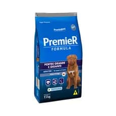 Ração Premier Cães Adultos Raças Grandes e Gigantes Frango 20kg 15kg