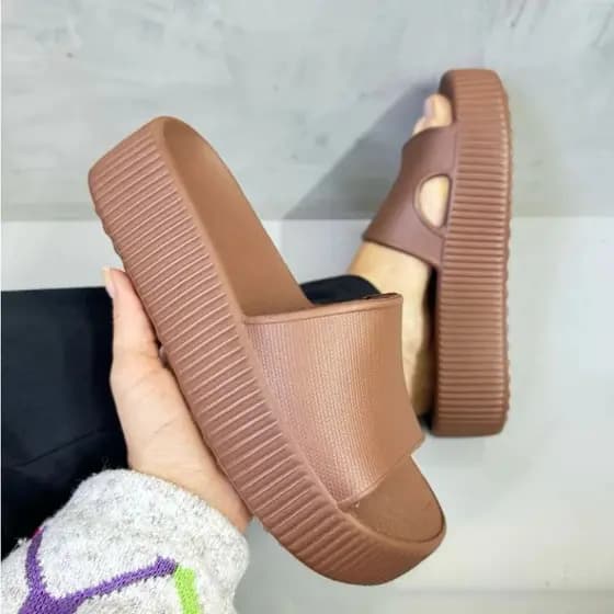 Chinelo Nuvem de EVA Plataforma CONFORTAVEL LEVE