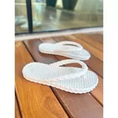 Chinelo Nuvem em Eva Feminino Trançado Leve Macia e Confortável