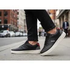 Tênis Masculino Sport Fire Casual Conforto Fechamento em Elástico Solado Costurado 29 ao 43