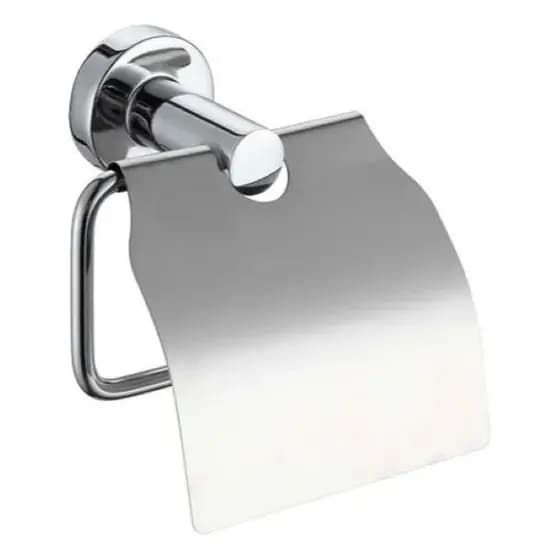 Papeleira Com Tampa Metal Dc-7101c Cromado