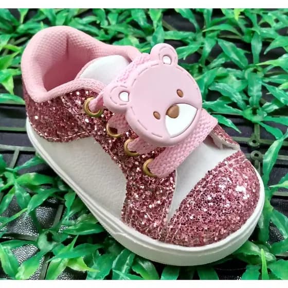 TÊNIS INFANTIL URSO GLITER - FEMININO INFANTIL