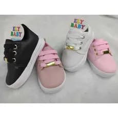 TENIS SOCIAL - FEMININO DETALHE METAL DOURADO - SAPATO FEMININO SOCIAL - CASUAL